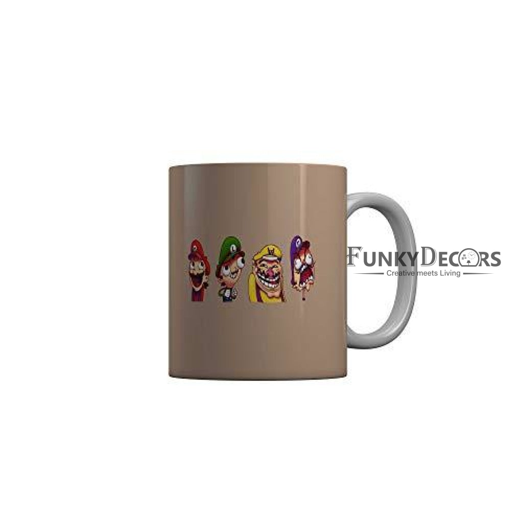 Funkydecors 3D Cartoon Ceramic Mug 350 Ml Multicolor Mugs