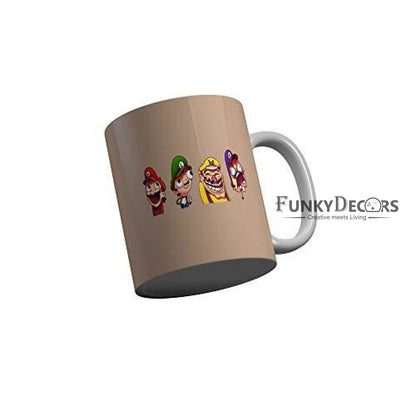 Funkydecors 3D Cartoon Ceramic Mug 350 Ml Multicolor Mugs