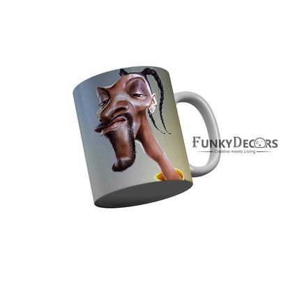 Funkydecors 3D Cartoon Ceramic Mug 350 Ml Multicolor Mugs