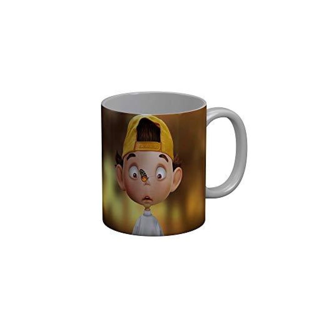 Funkydecors 3D Cartoon Ceramic Mug 350 Ml Multicolor Mugs