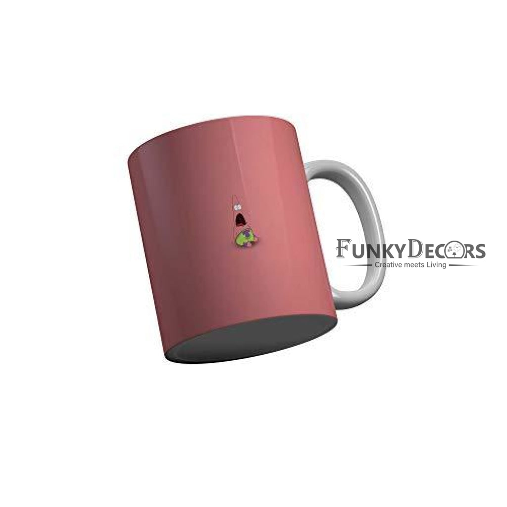 Funkydecors 3D Cartoon Ceramic Mug 350 Ml Multicolor Mugs