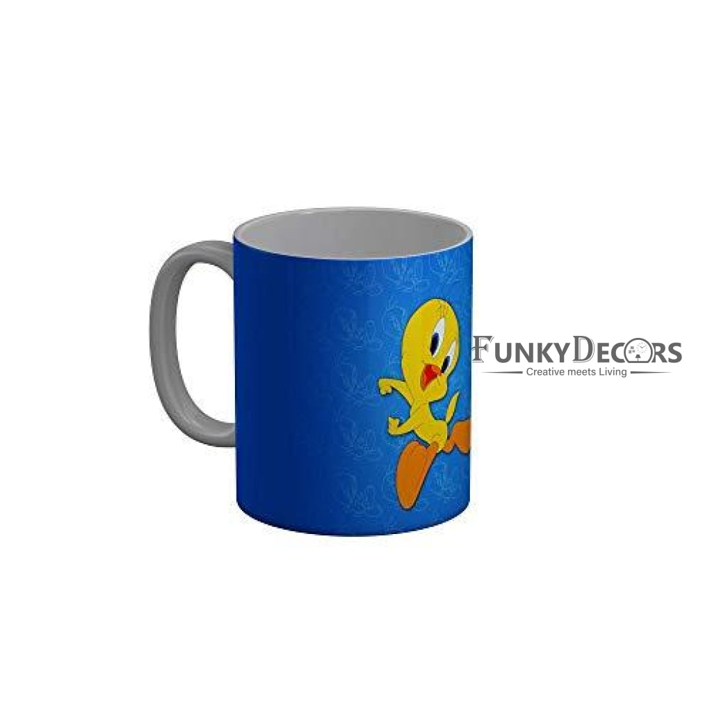 Funkydecors 3D Cartoon Ceramic Mug 350 Ml Multicolor Mugs