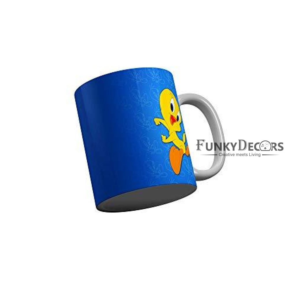 Funkydecors 3D Cartoon Ceramic Mug 350 Ml Multicolor Mugs