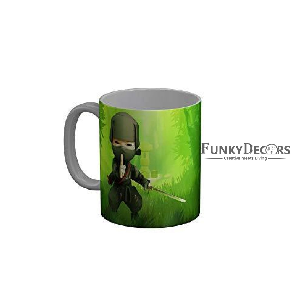 Funkydecors 3D Cartoon Ceramic Mug 350 Ml Multicolor Mugs