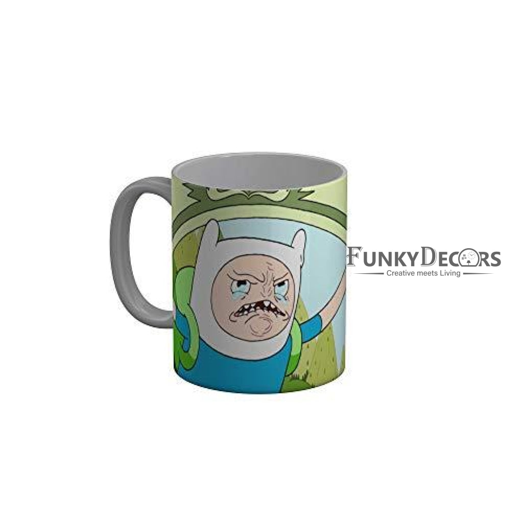 Funkydecors 3D Cartoon Ceramic Mug 350 Ml Multicolor Mugs