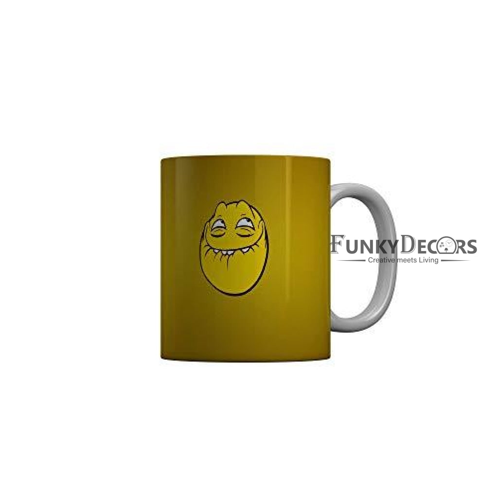 Funkydecors 3D Cartoon Ceramic Mug 350 Ml Multicolor Mugs