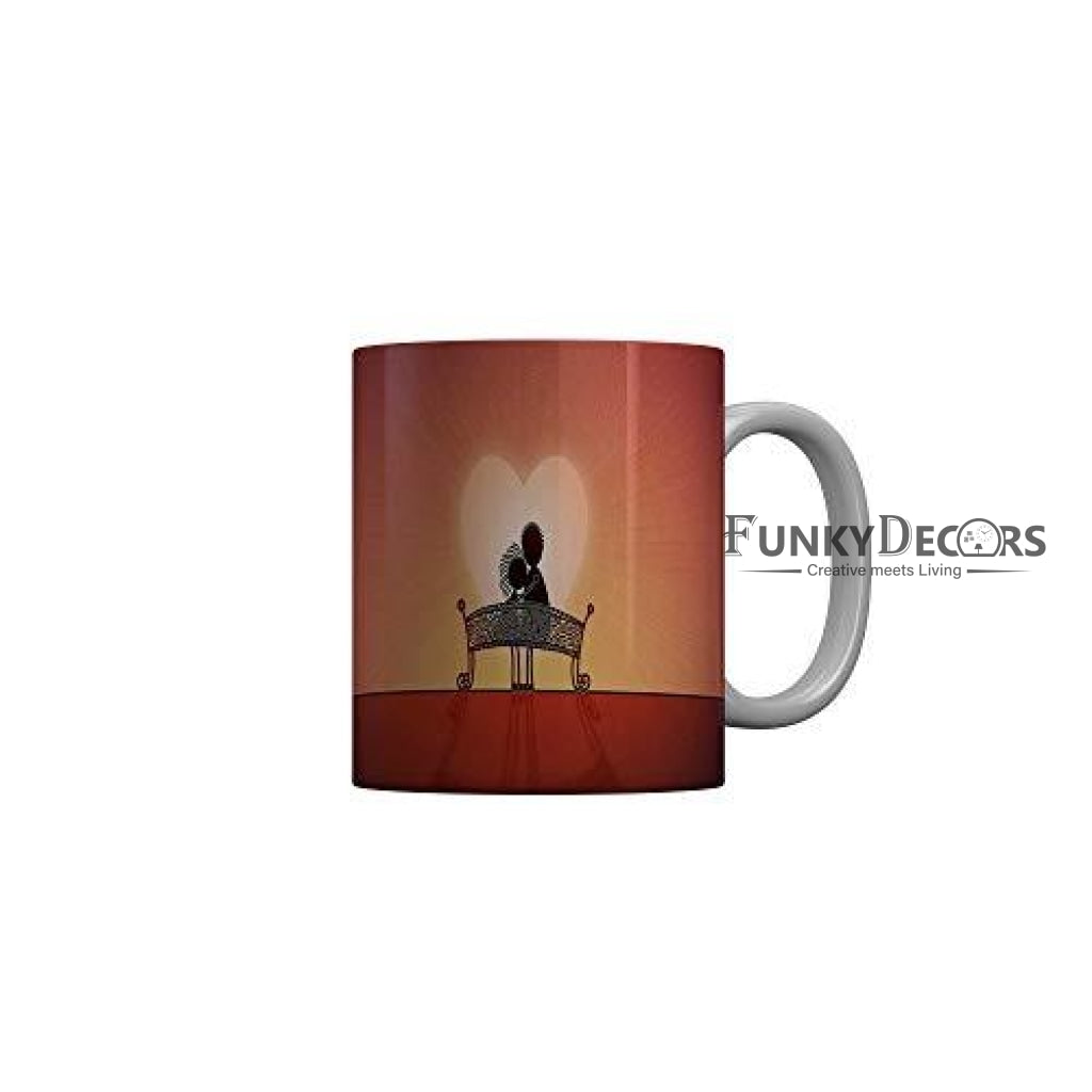 Funkydecors 3D Cartoon Ceramic Mug 350 Ml Multicolor Mugs