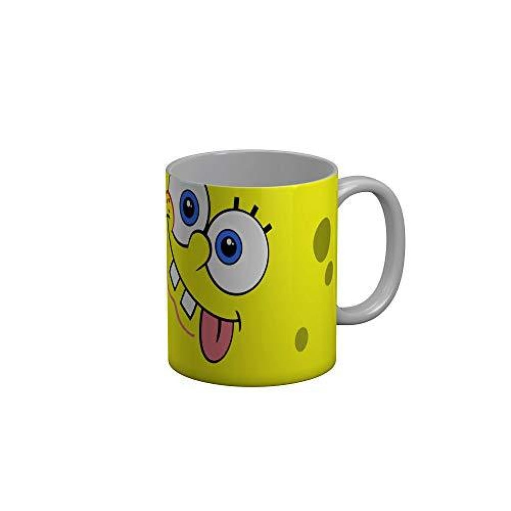 Funkydecors 3D Face Cartoon Ceramic Mug 350 Ml Multicolor Mugs