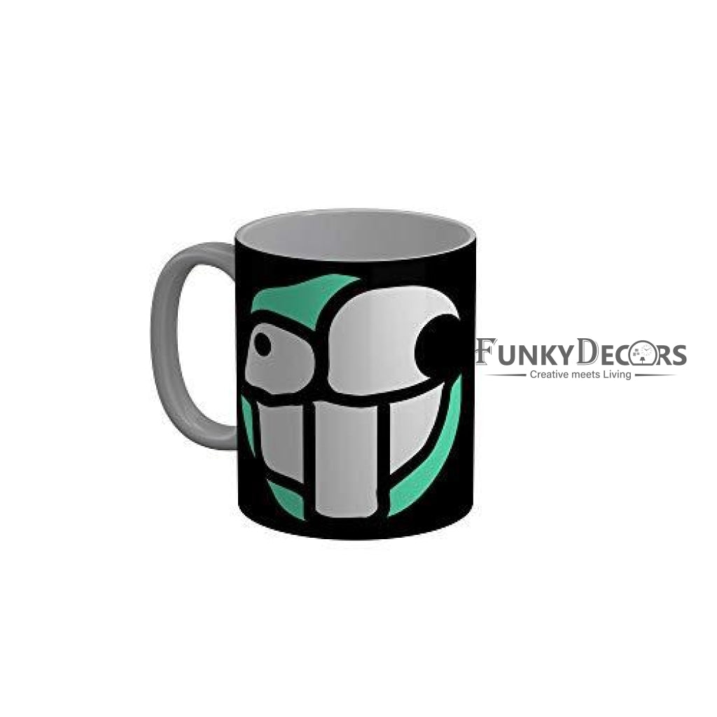 Funkydecors 3D Face Cartoon Ceramic Mug 350 Ml Multicolor Mugs