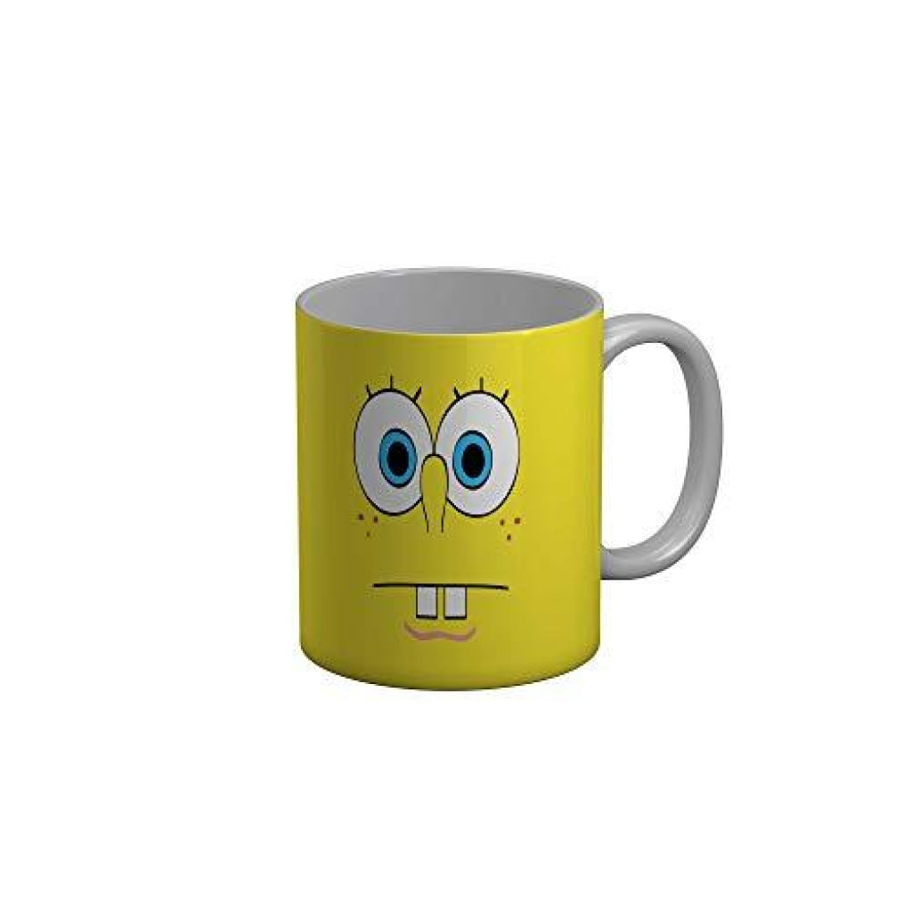 Funkydecors 3D Face Cartoon Ceramic Mug 350 Ml Multicolor Mugs
