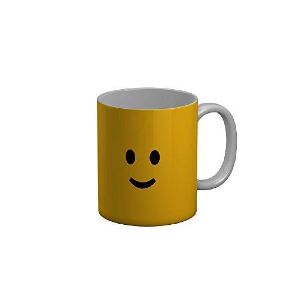 Funkydecors 3D Face Cartoon Ceramic Mug 350 Ml Multicolor Mugs