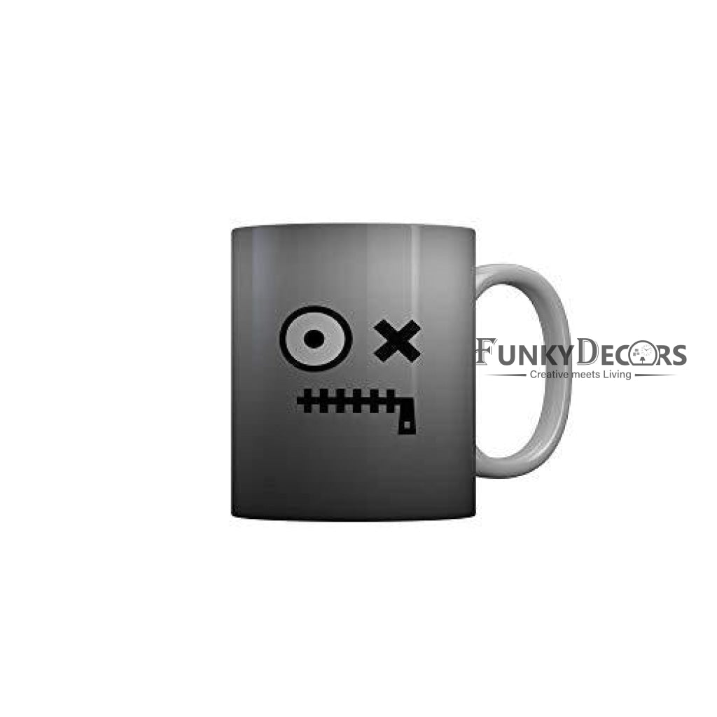 Funkydecors 3D Pattern Ceramic Mug 350 Ml Multicolor Mugs