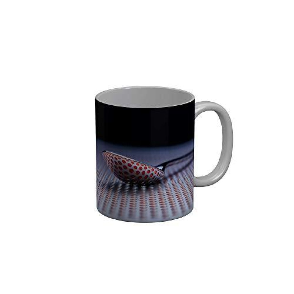 Funkydecors 3D Pattern Ceramic Mug 350 Ml Multicolor Mugs