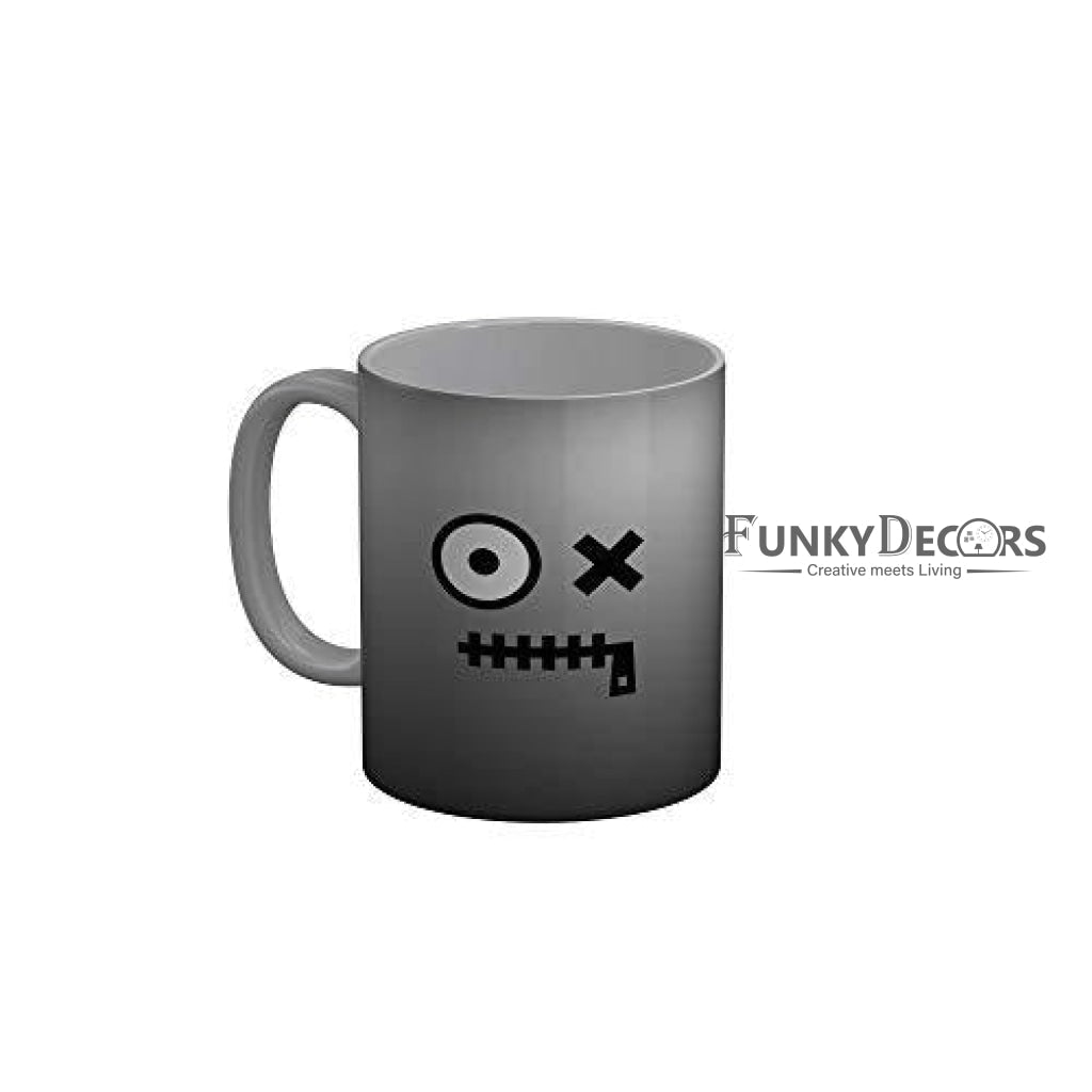 Funkydecors 3D Pattern Ceramic Mug 350 Ml Multicolor Mugs