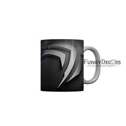 Funkydecors 3D Pattern Ceramic Mug 350 Ml Multicolor Mugs
