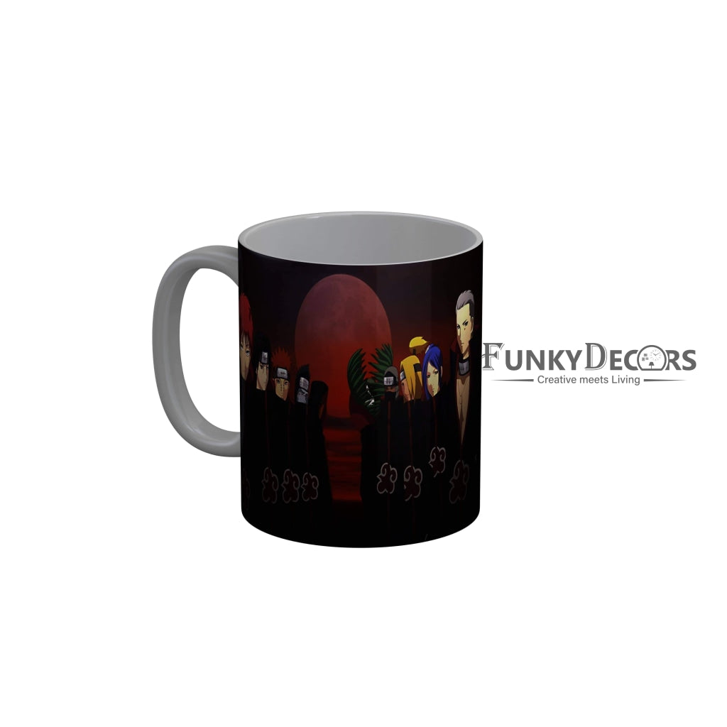 FunkyDecors Akatuski Cartoon Ceramic Coffee Mug Akatuski Cartoon Mug FunkyDecors