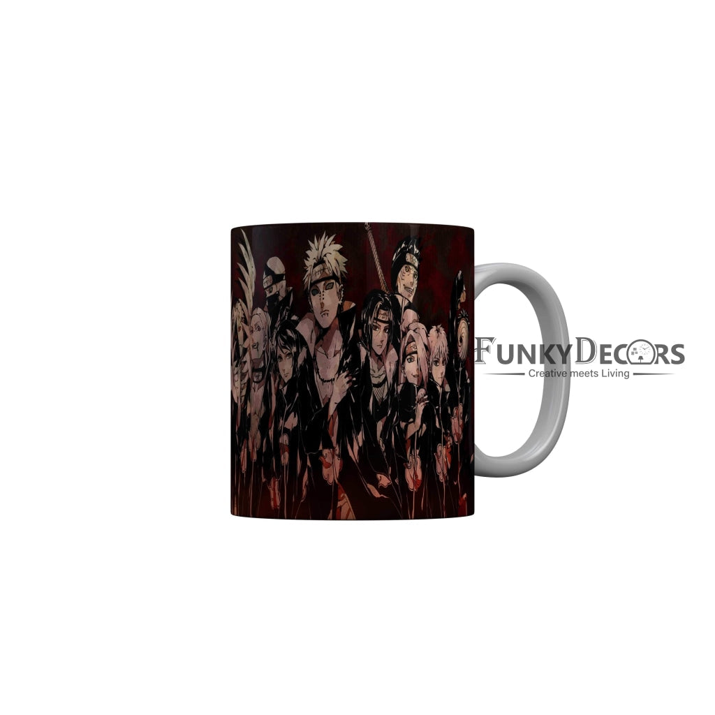 FunkyDecors Akatuski Cartoon Ceramic Coffee Mug Akatuski Cartoon Mug FunkyDecors