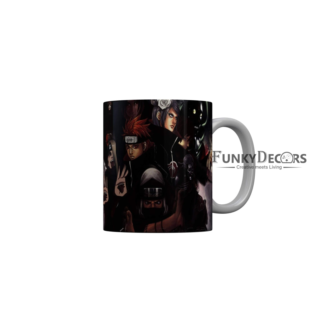 FunkyDecors Akatuski Cartoon Ceramic Coffee Mug Akatuski Cartoon Mug FunkyDecors