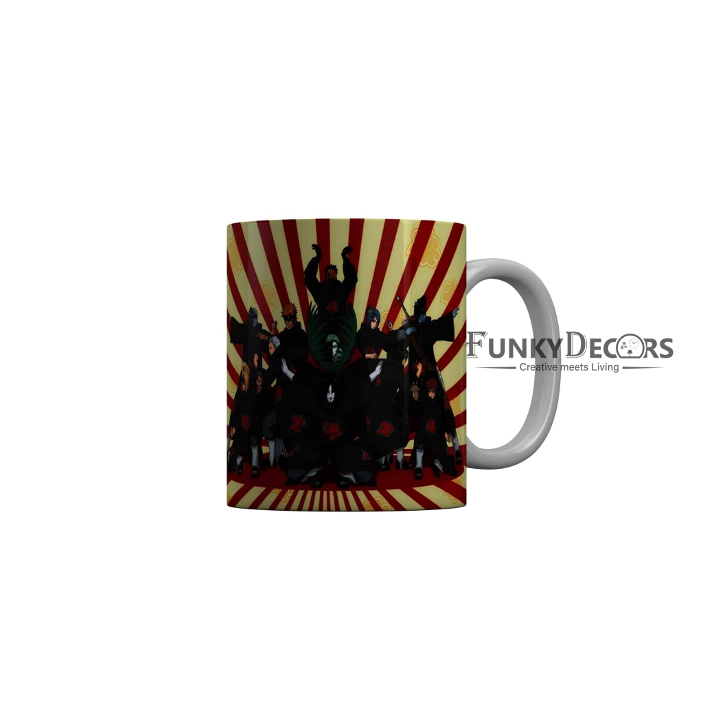 FunkyDecors Akatuski Cartoon Ceramic Coffee Mug Akatuski Cartoon Mug FunkyDecors