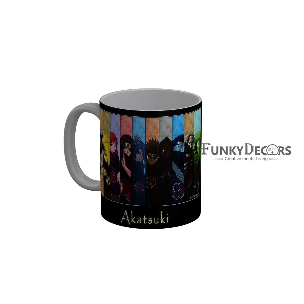 FunkyDecors Akatuski Cartoon Ceramic Coffee Mug Akatuski Cartoon Mug FunkyDecors