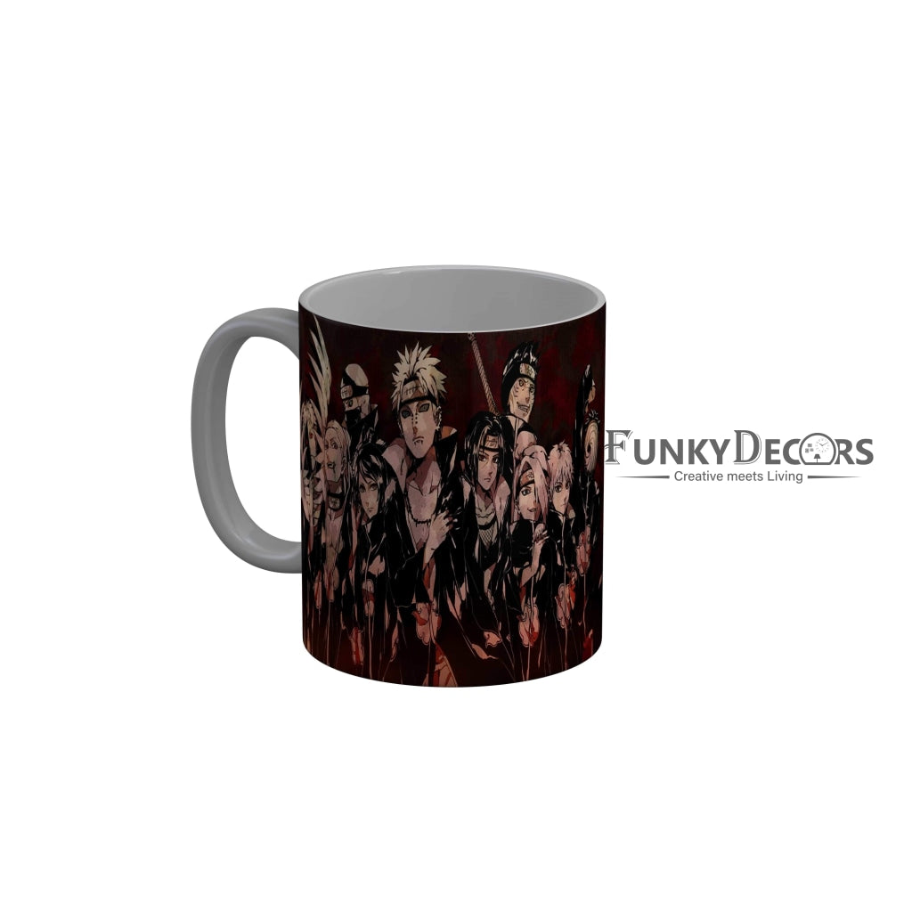 FunkyDecors Akatuski Cartoon Ceramic Coffee Mug Akatuski Cartoon Mug FunkyDecors