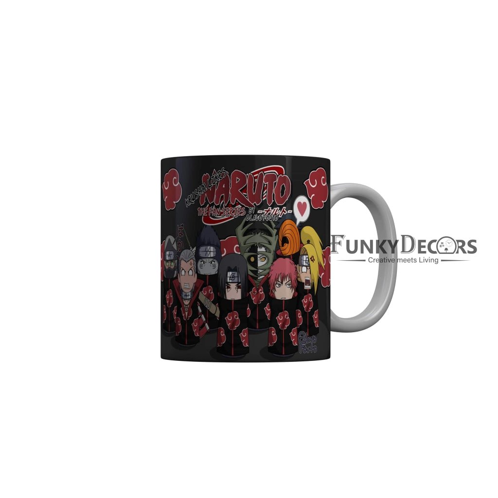 FunkyDecors Akatuski Cartoon Ceramic Coffee Mug Akatuski Cartoon Mug FunkyDecors