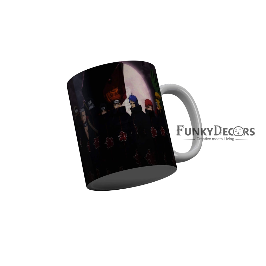 FunkyDecors Akatuski Cartoon Ceramic Coffee Mug Akatuski Cartoon Mug FunkyDecors