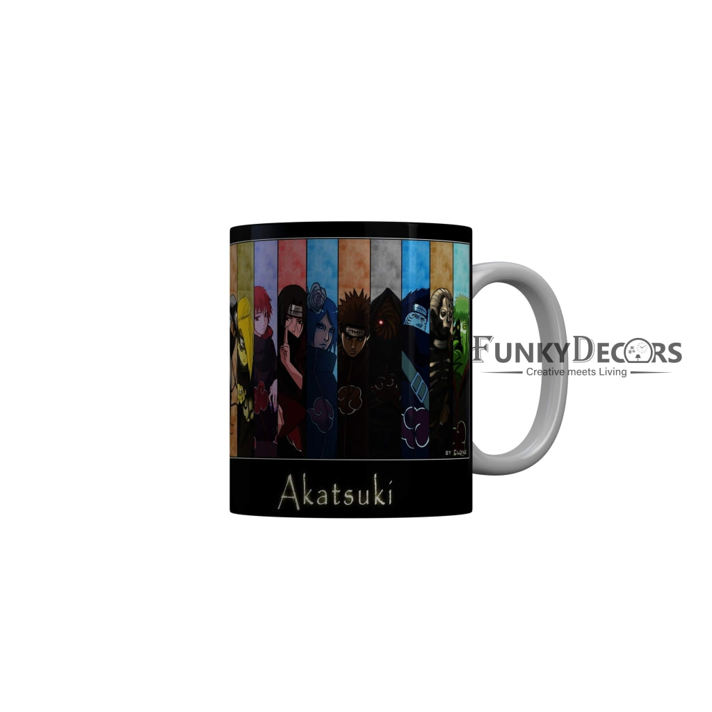 FunkyDecors Akatuski Cartoon Ceramic Coffee Mug Akatuski Cartoon Mug FunkyDecors