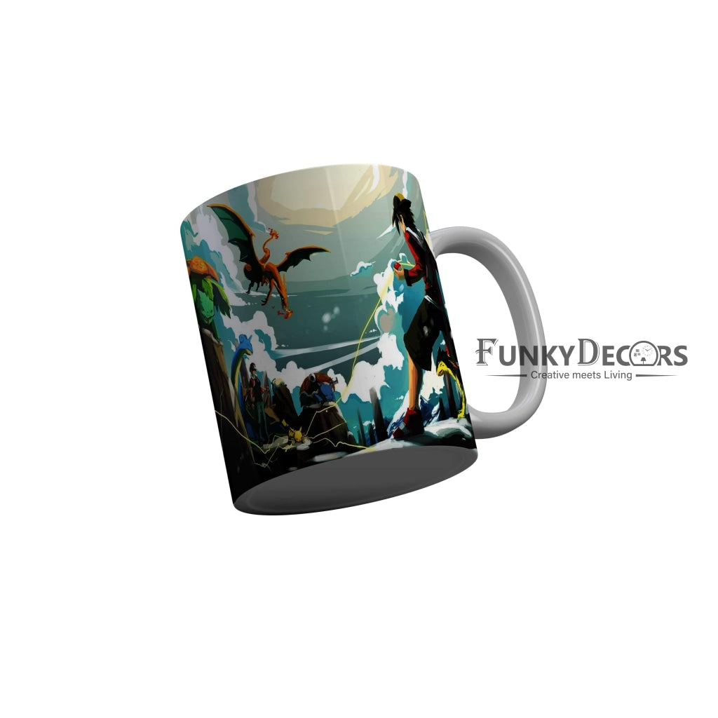 FunkyDecors Akatuski Cartoon Ceramic Coffee Mug Akatuski Cartoon Mug FunkyDecors