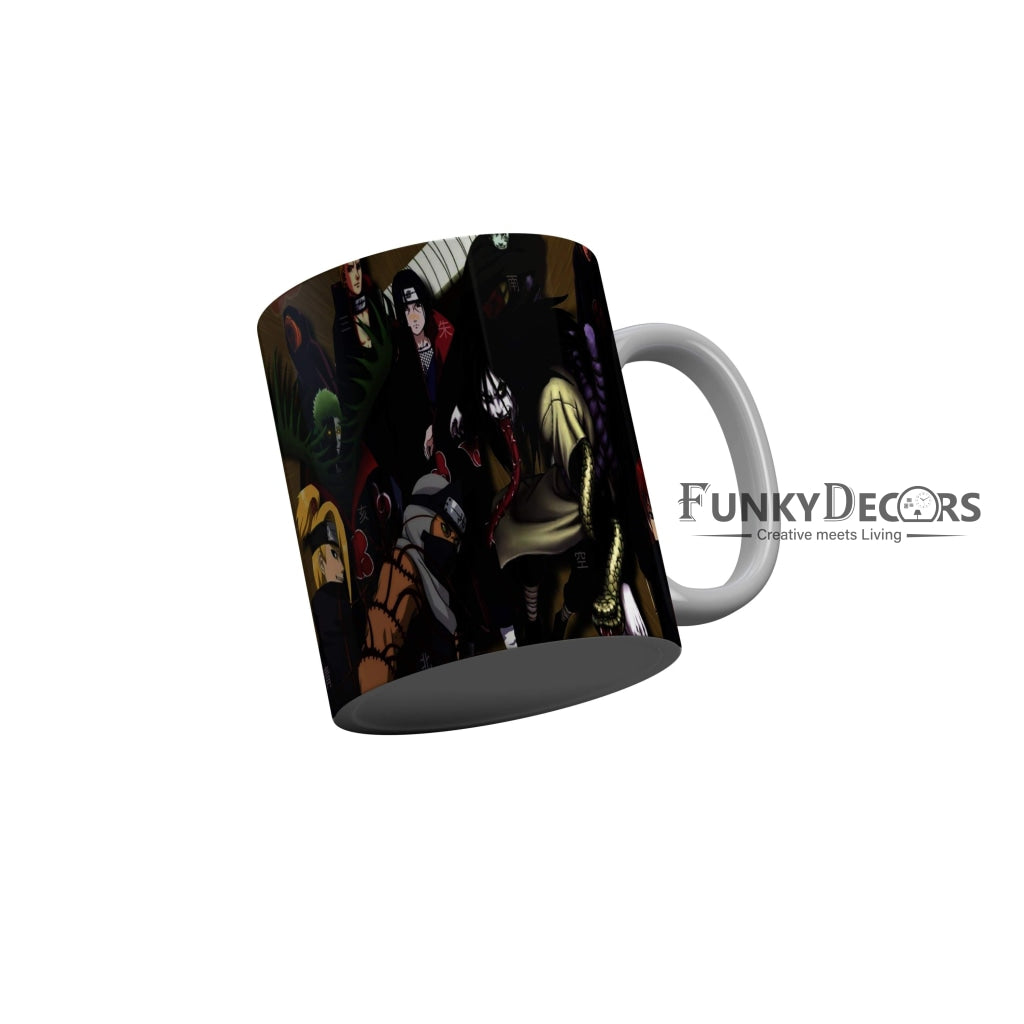 FunkyDecors Akatuski Cartoon Ceramic Coffee Mug Akatuski Cartoon Mug FunkyDecors