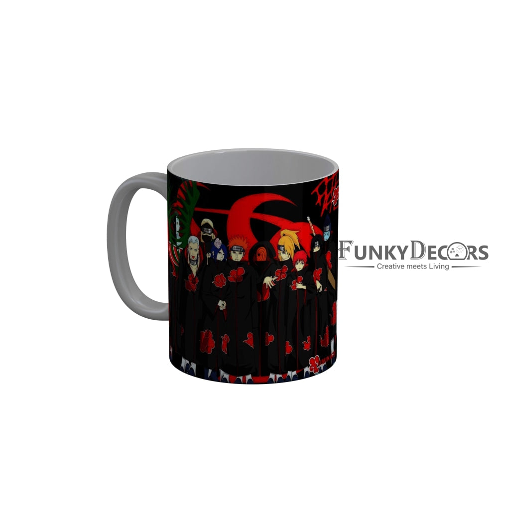 FunkyDecors Akatuski Cartoon Ceramic Coffee Mug Akatuski Cartoon Mug FunkyDecors