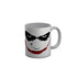 Funkydecors Angry Face White Ceramic Coffee Mug 350 Ml Mugs