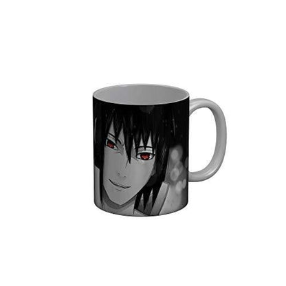 Funkydecors Anime Girl Gothic Cat Ceramic Mug 350 Ml Multicolor Mugs