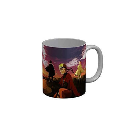 Funkydecors Anime Girl Gothic Cat Ceramic Mug 350 Ml Multicolor Mugs