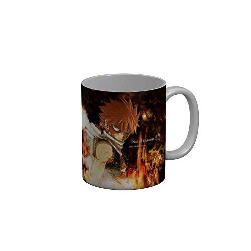 Funkydecors Anime Girl Gothic Cat Ceramic Mug 350 Ml Multicolor Mugs