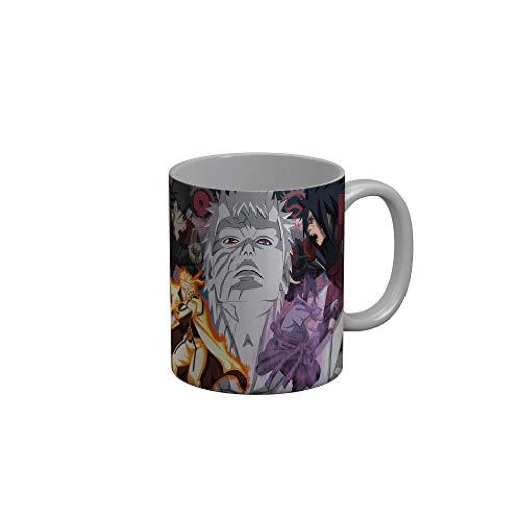 Funkydecors Anime Girl Gothic Cat Ceramic Mug 350 Ml Multicolor Mugs