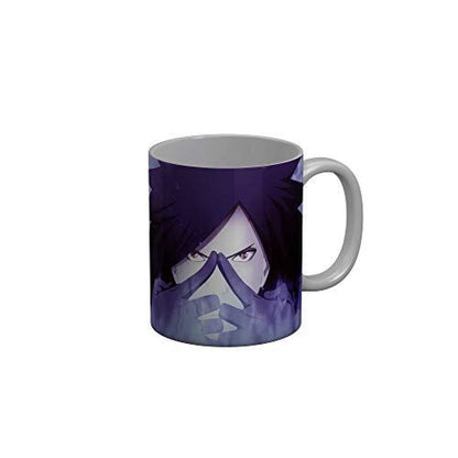Funkydecors Anime Girl Gothic Cat Ceramic Mug 350 Ml Multicolor Mugs