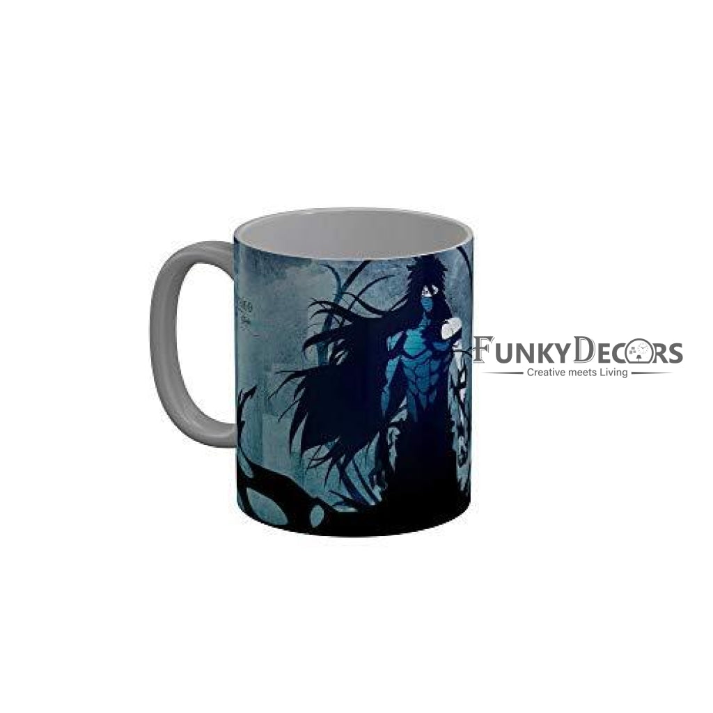 Funkydecors Anime Girl Gothic Cat Ceramic Mug 350 Ml Multicolor Mugs