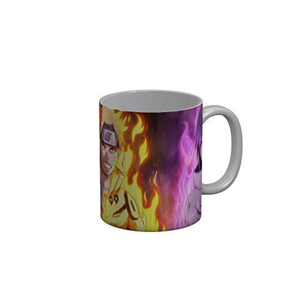 Funkydecors Anime Girl Gothic Cat Ceramic Mug 350 Ml Multicolor Mugs