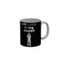 FunkyDecors Ari Gold Is My Agent  Black Funny Quotes Ceramic Coffee Mug, 350 ml Mug FunkyDecors