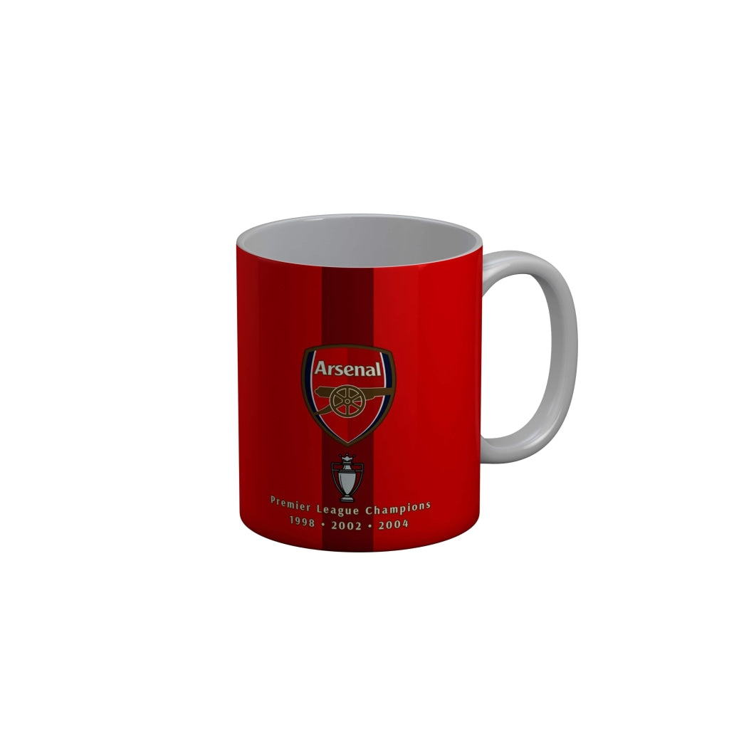 FunkyDecors Arsenal Premier League Red Ceramic Coffee Mug Football Logo Mug FunkyDecors