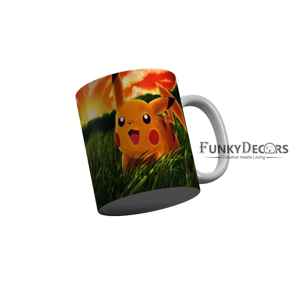 FunkyDecors Attractive Cute Pokaemon Ceramic Coffee Mug Mug FunkyDecors