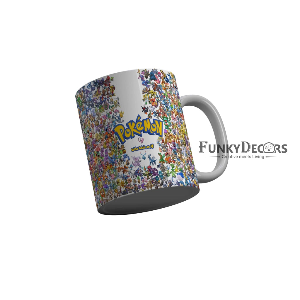 FunkyDecors Attractive Cute Pokaemon Ceramic Coffee Mug Mug FunkyDecors