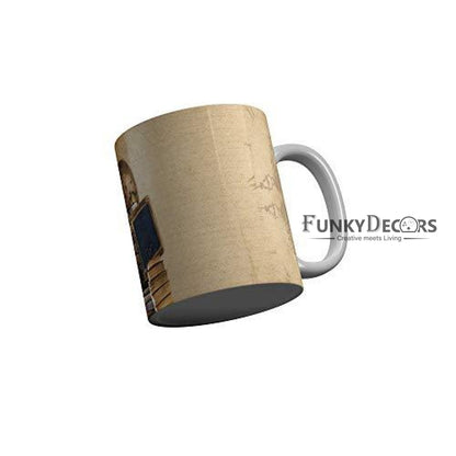 Funkydecors Back To School Childhood Memories Ceramic Mug 350 Ml Multicolor Mugs