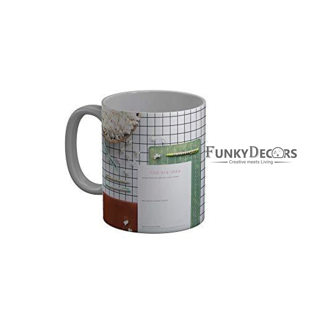 Funkydecors Back To School Childhood Memories Ceramic Mug 350 Ml Multicolor Mugs