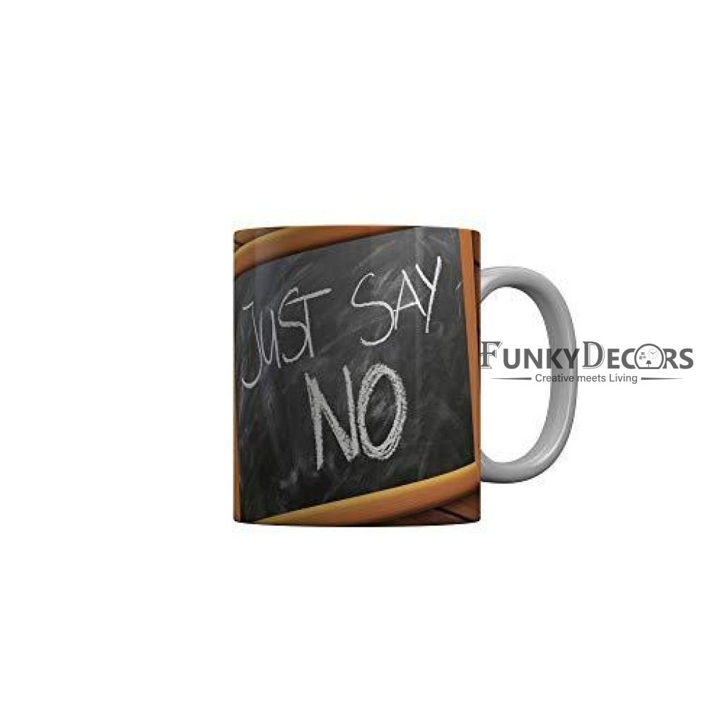 Funkydecors Back To School Childhood Memories Ceramic Mug 350 Ml Multicolor Mugs