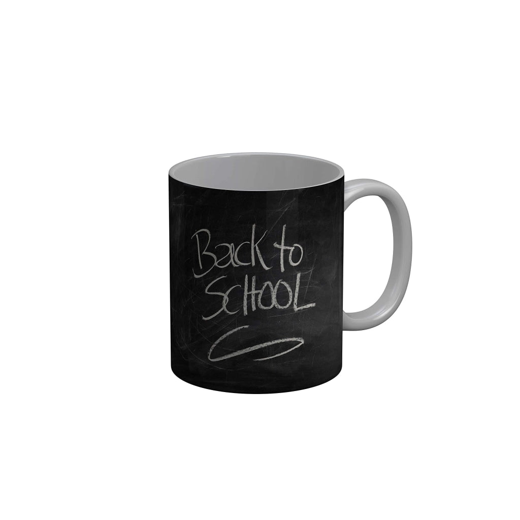 Funkydecors Back To School Childhood Memories Ceramic Mug 350 Ml Multicolor Mugs