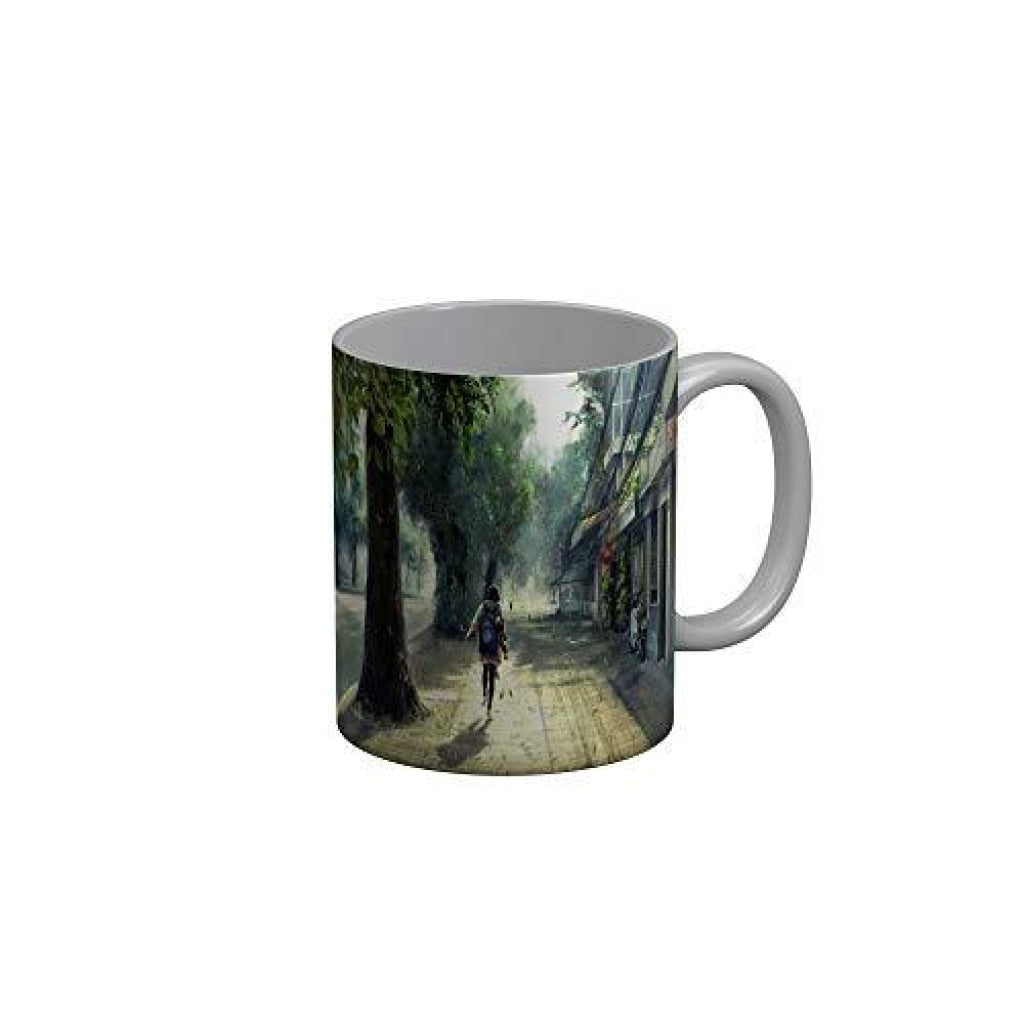 Funkydecors Back To School Childhood Memories Ceramic Mug 350 Ml Multicolor Mugs