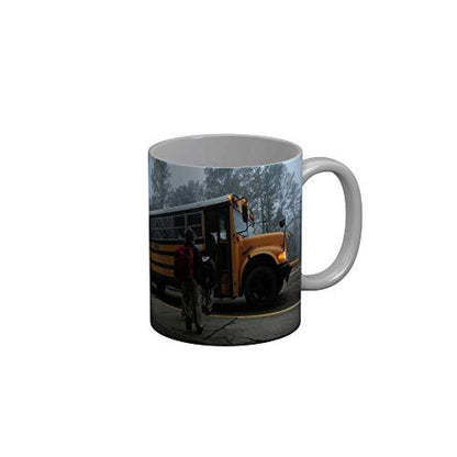 Funkydecors Back To School Childhood Memories Ceramic Mug 350 Ml Multicolor Mugs