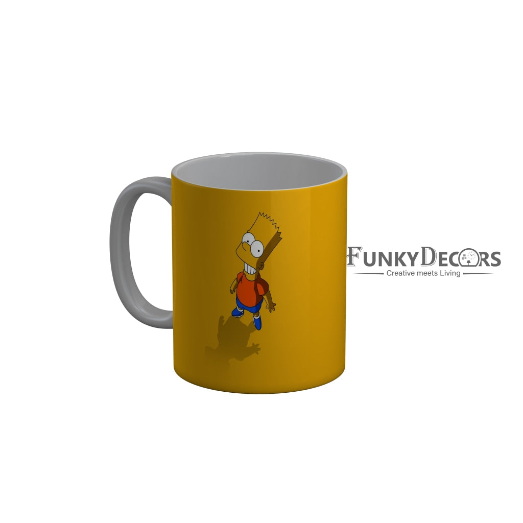 FunkyDecors Bart Simpson Ceramic Coffee Mug